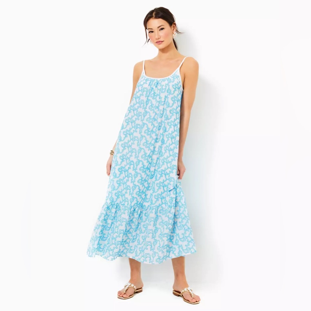 Lilly Pulitzer - Amerie Embroidered Midi Dress